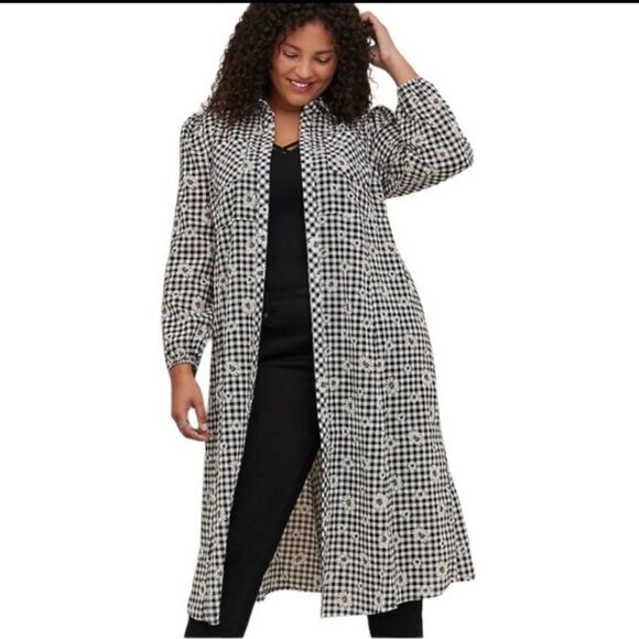 Torrid Daisy Kimono Duster - Picture 13 of 13